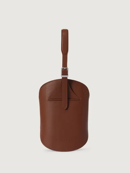 VEGAN LEATHER MINI FANNING BAG