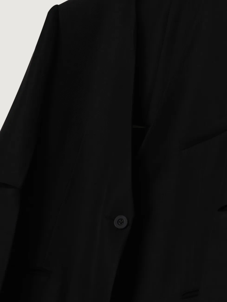 OVERSIZED CUT-OUT SINGLE-BREASTED BLAZER