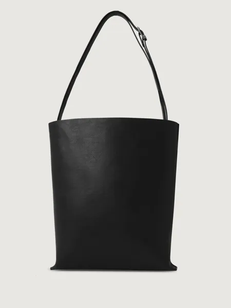 VEGAN LEATHER MEDIUM TOTE BAG