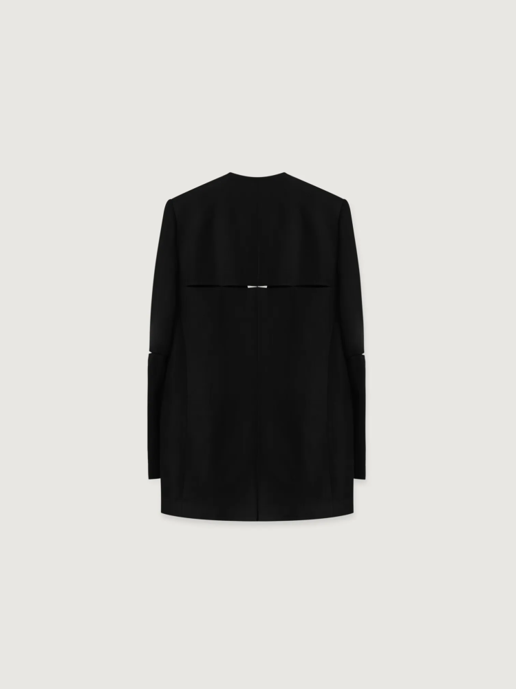 OVERSIZED CUT-OUT SINGLE-BREASTED BLAZER
