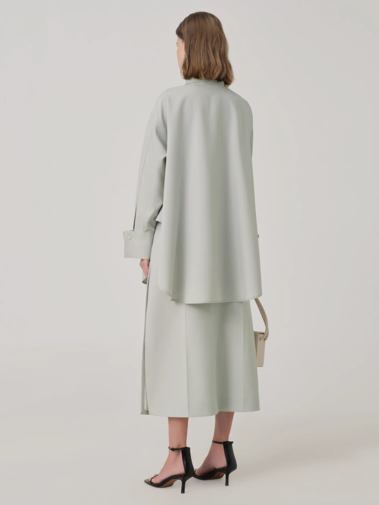 OVERSIZED COTTON POCKET SHIRT