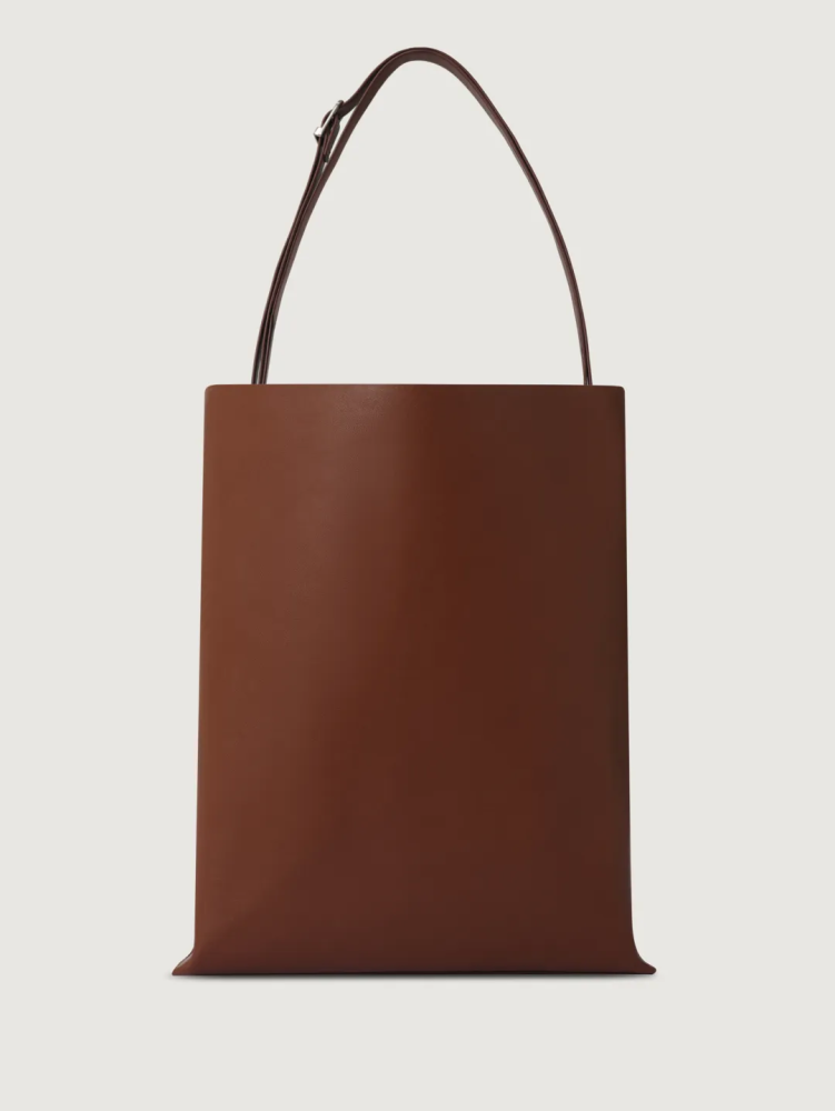 VEGAN LEATHER MEDIUM TOTE BAG