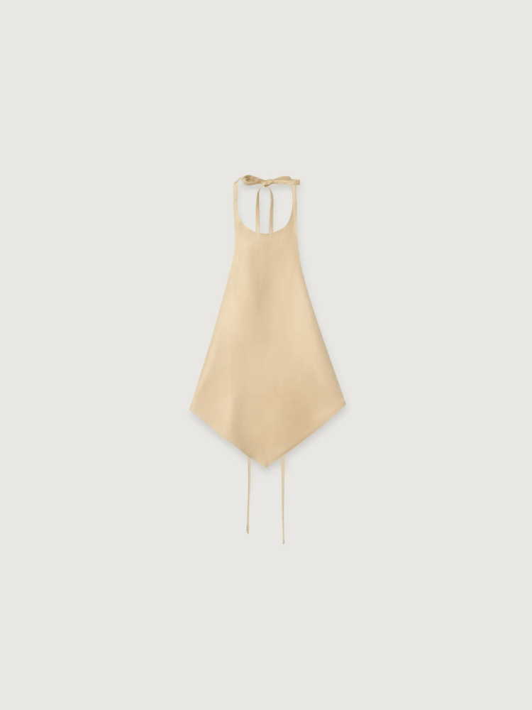 TIGHT FIT LINEN BODICE BLOUSE