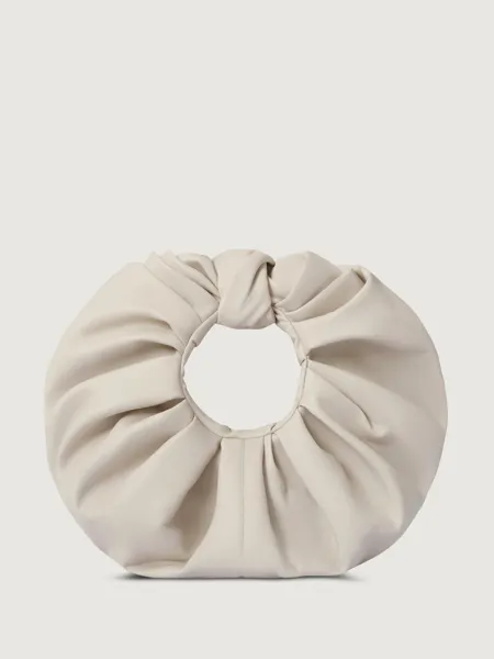 VEGAN LEATHER CROISSANT POUCH
