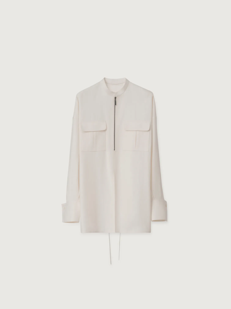 OVERSIZED LONG SLEEVE LINEN SHIRT