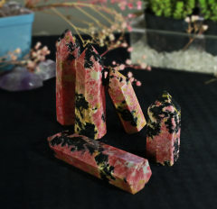 Rhodonite tower