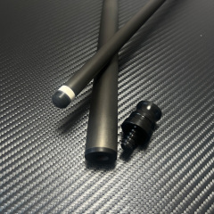 12.5mm Custom Low deflection carbon pool cue carbon cue stick  play carbon cue shaft