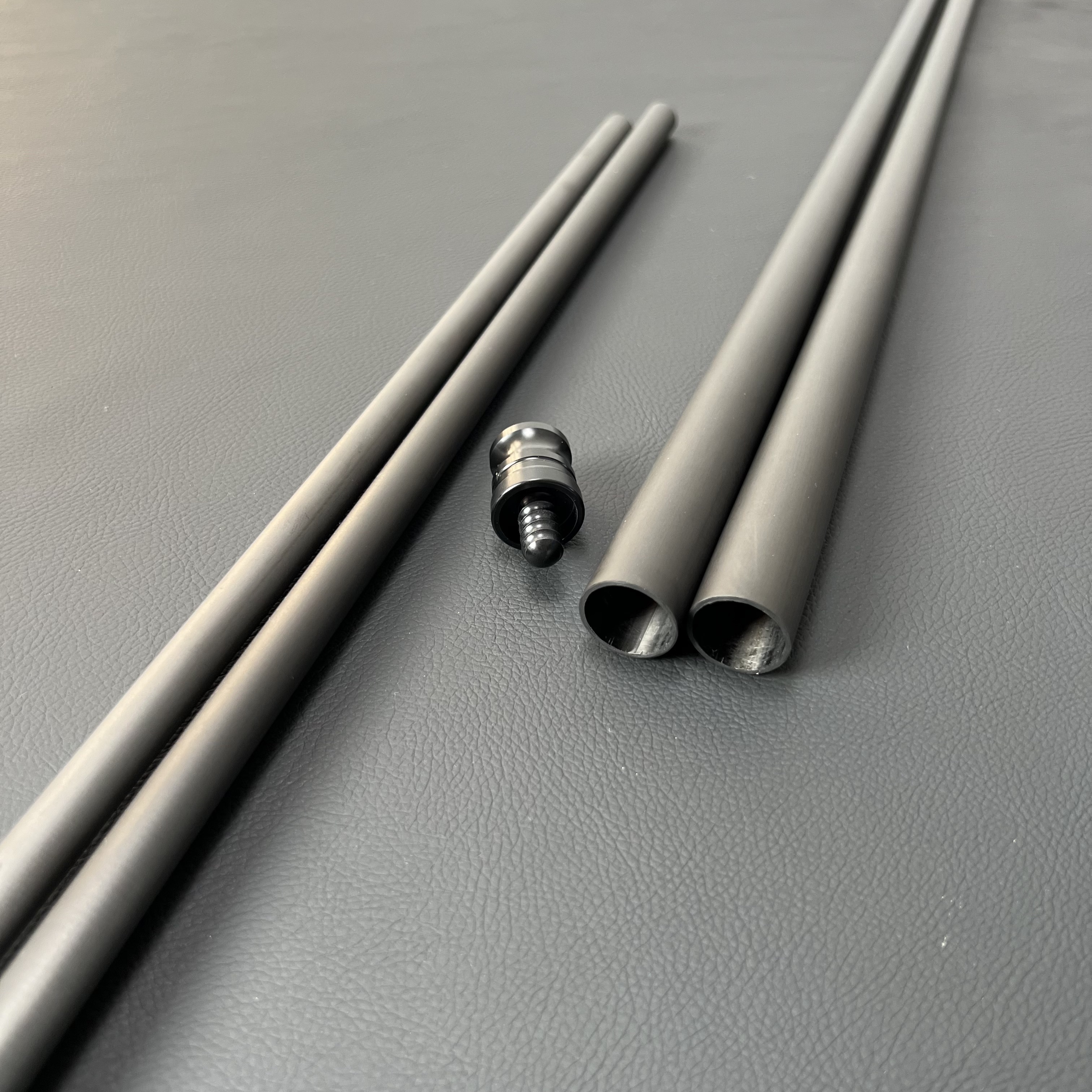 12.4mm carbon fiber pool cue shaft pro taper carbon cue shaft blank-hollow