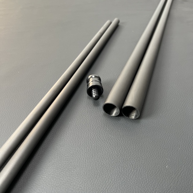 12.4mm carbon fiber pool cue shaft pro taper carbon cue shaft blank-hollow