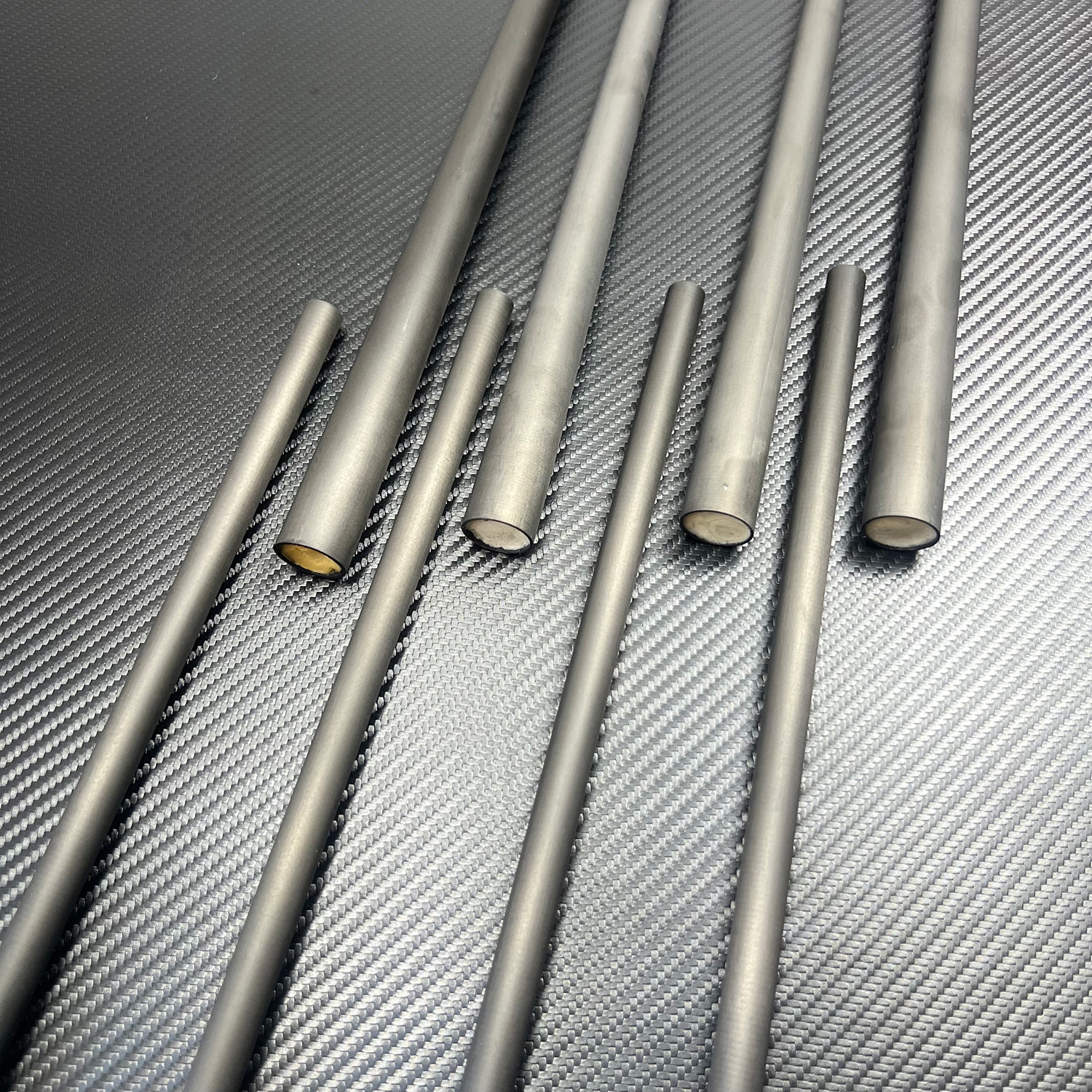 12.4mm carbon fiber pool cue shaft pro taper carbon cue shaft blank-foam filled