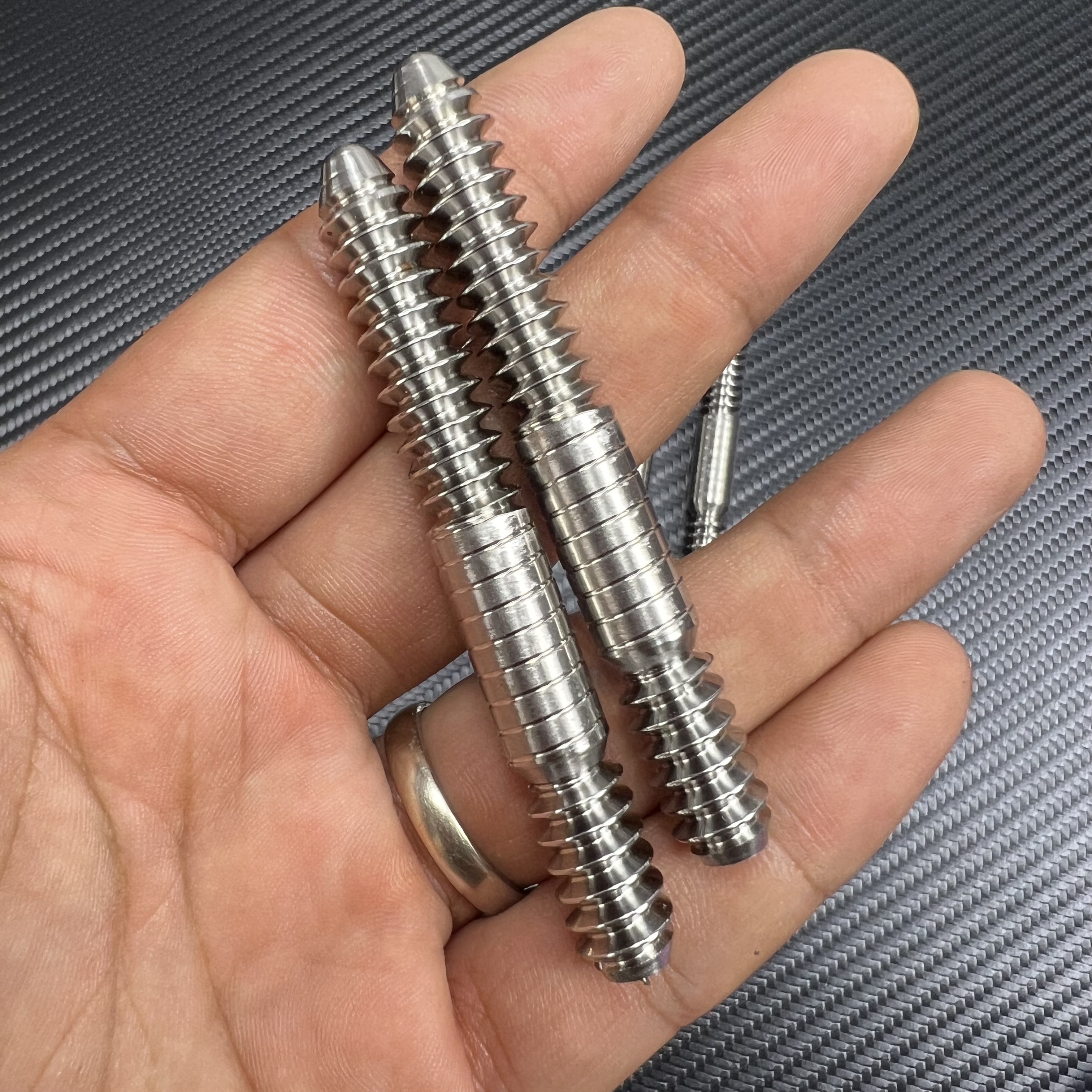 3/8*10 Alignment barrel Pool Cue Joint Pin Billiards Pool Cue Joint Pin Custom Pool Cue Joint Screws