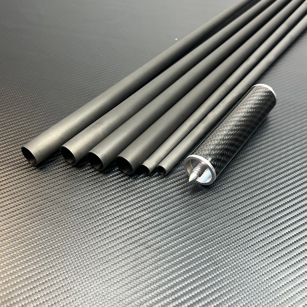 13mm pro taper billiards stick pool cue rod tube break carbon cue shaft blank -hollow