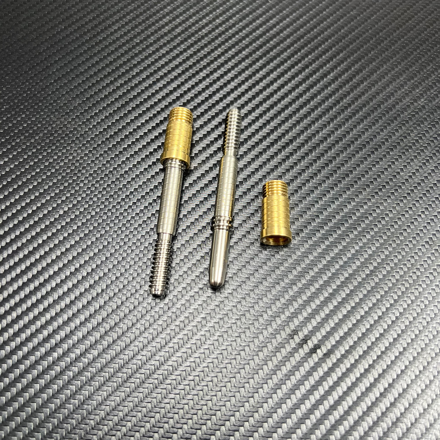 Uni-Loc Quick Release Joint Pin stainless steel brass insert custom pool cue screws thread