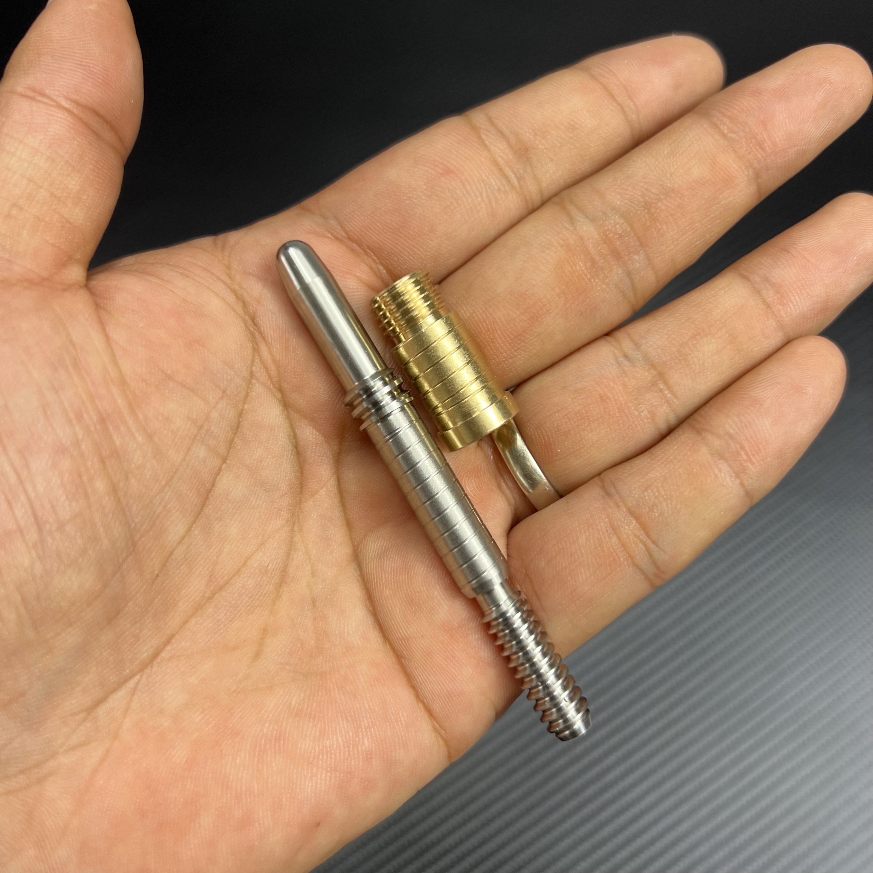 Uni-Loc Quick Release Joint Pin stainless steel brass insert custom pool cue screws thread