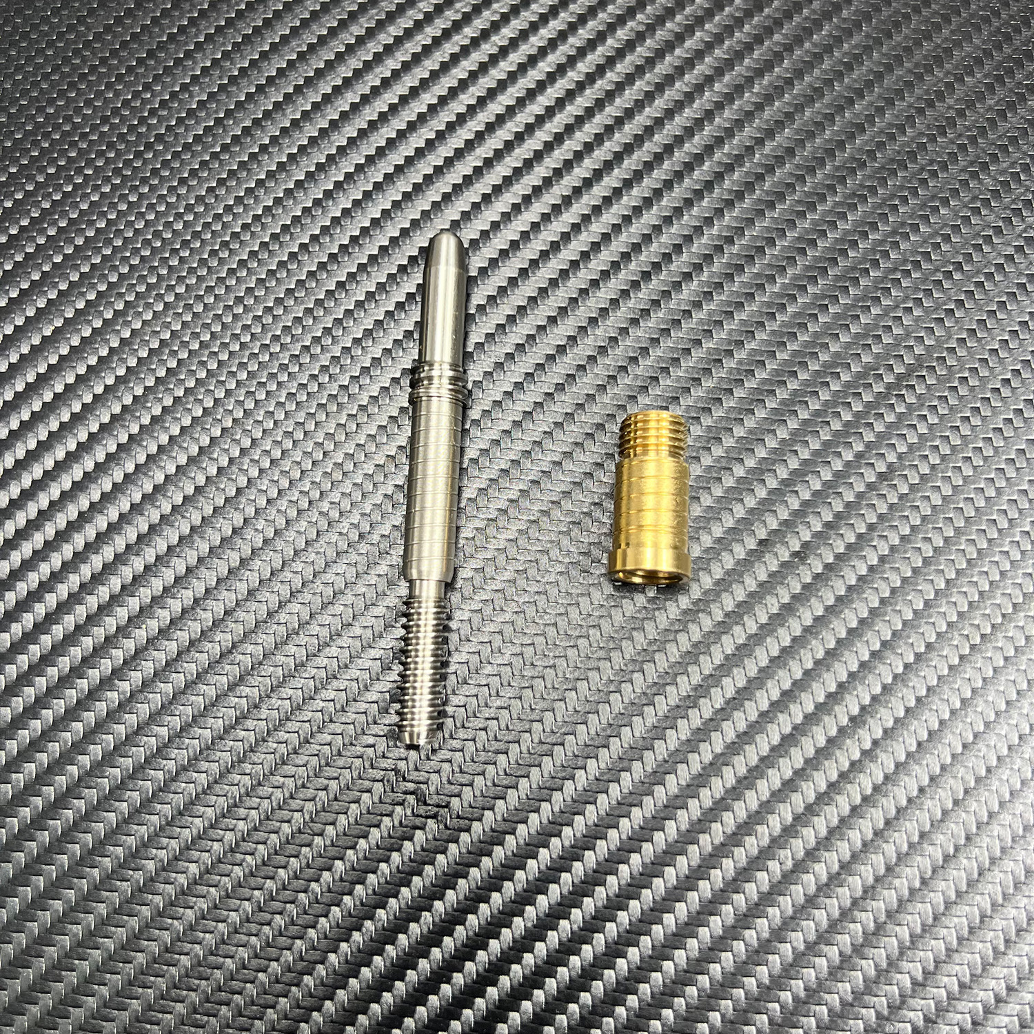 Uni-Loc Quick Release Joint Pin stainless steel brass insert custom pool cue screws thread