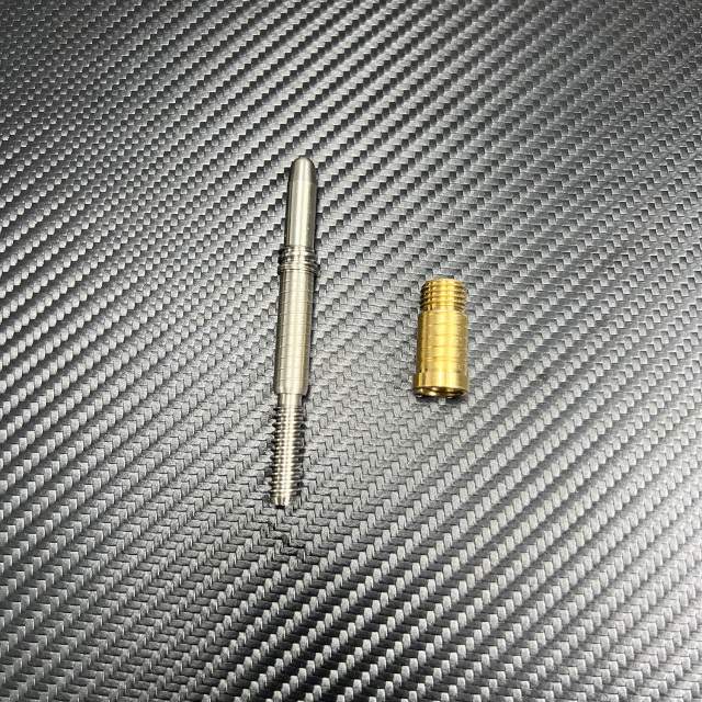 Uni-Loc Quick Release Joint Pin stainless steel brass insert custom pool cue screws thread