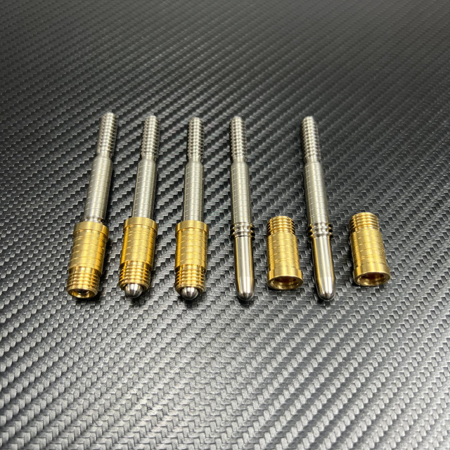 Uni-Loc Quick Release Joint Pin stainless steel brass insert custom pool cue screws thread