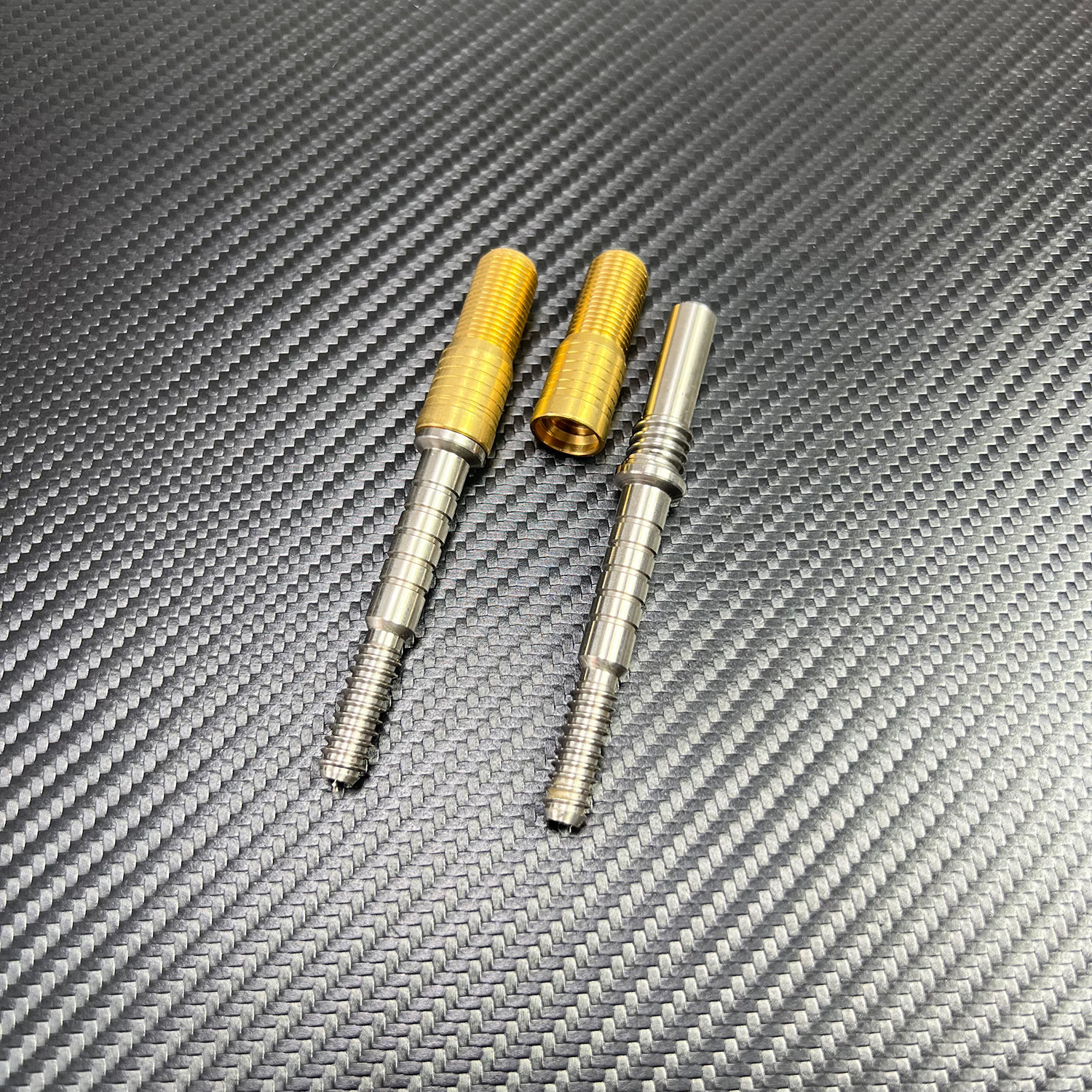 Longoni VP2 Joint Pin stainless steel brass insert custom pool cue screws thread