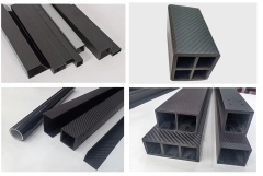Carbon fiber square rectangular custom 20*20 22*22 25*25mm carbon fiber tube