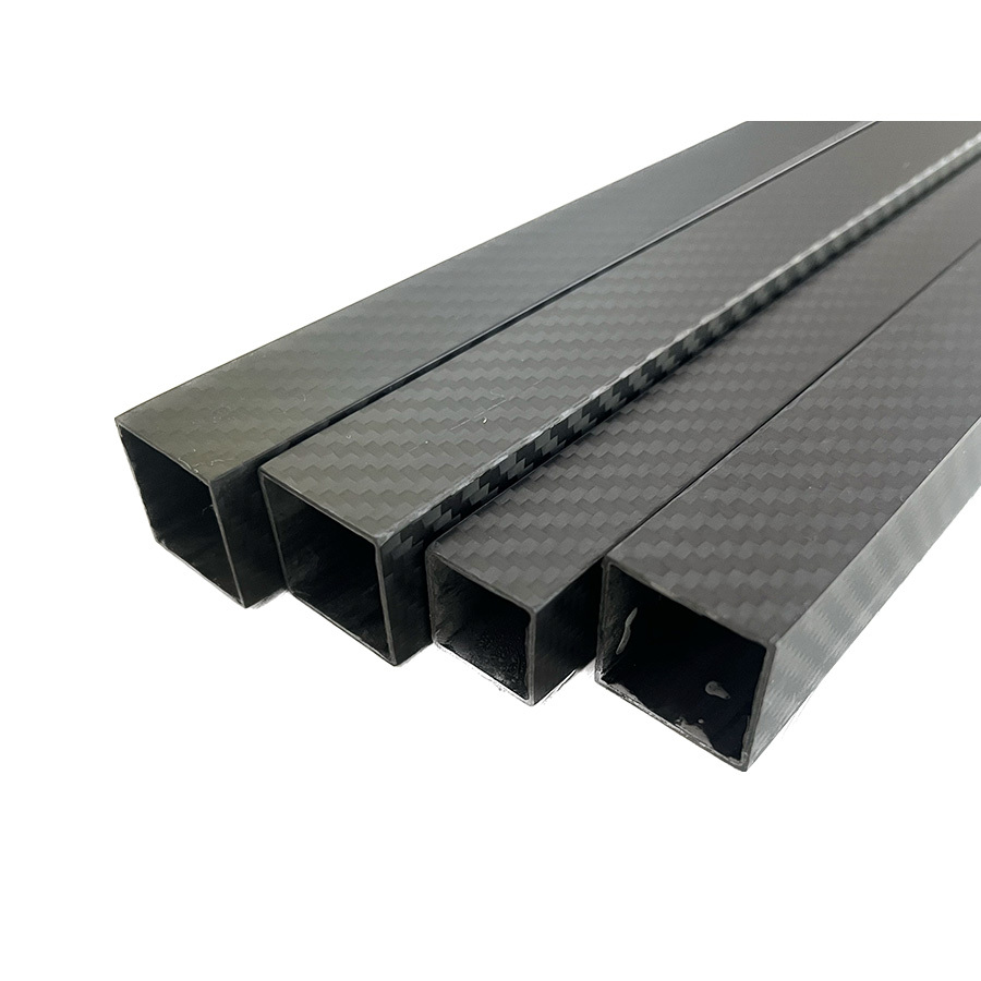 Carbon fiber square rectangular custom 20*20 22*22 25*25mm carbon fiber tube