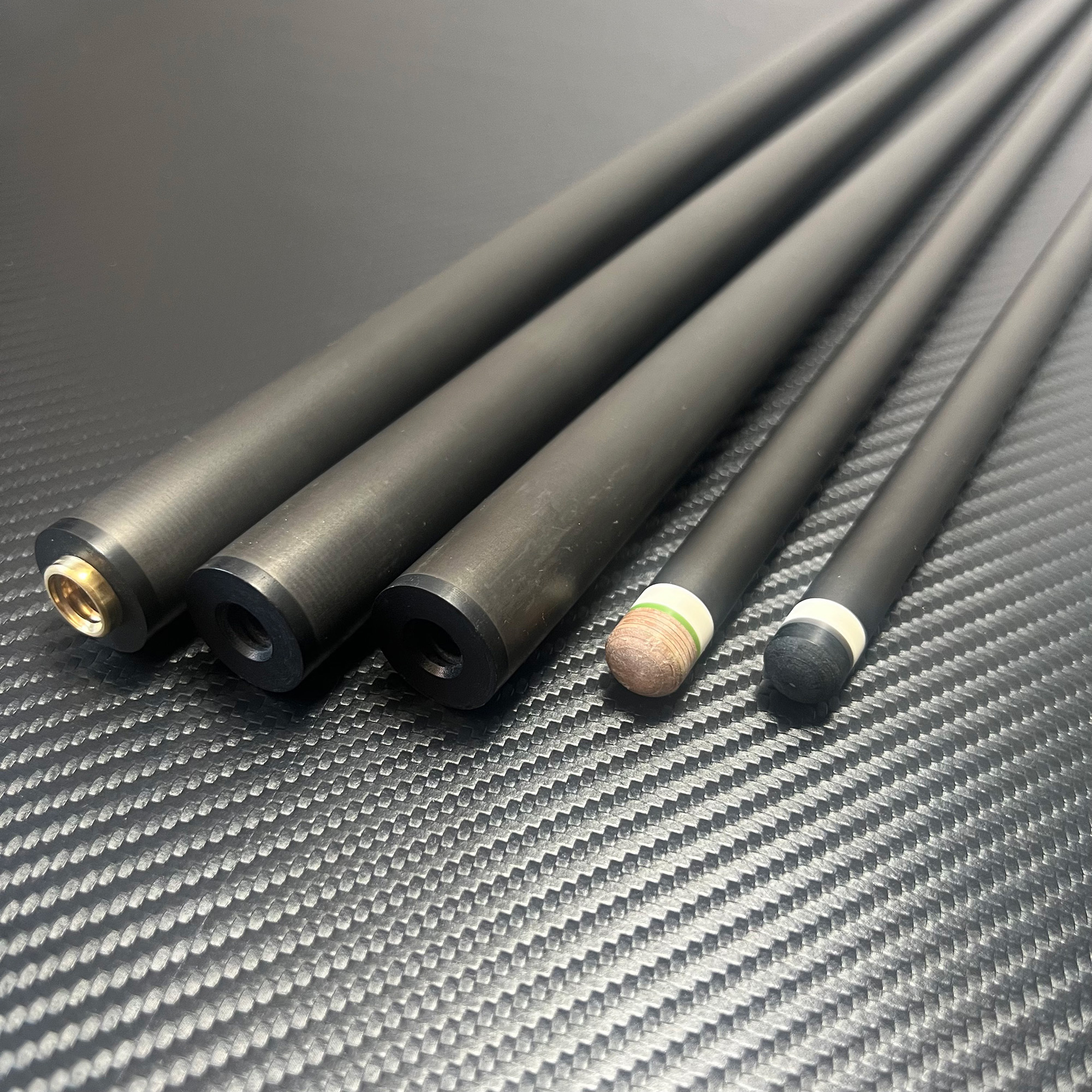 13mm play carbon cue shaft low deflection carbon pool cue carbon cue stick