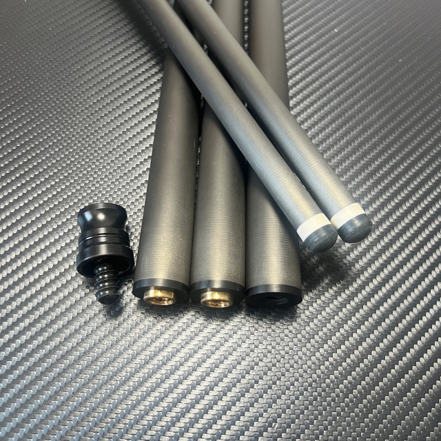 13mm play carbon cue shaft low deflection carbon pool cue carbon cue stick