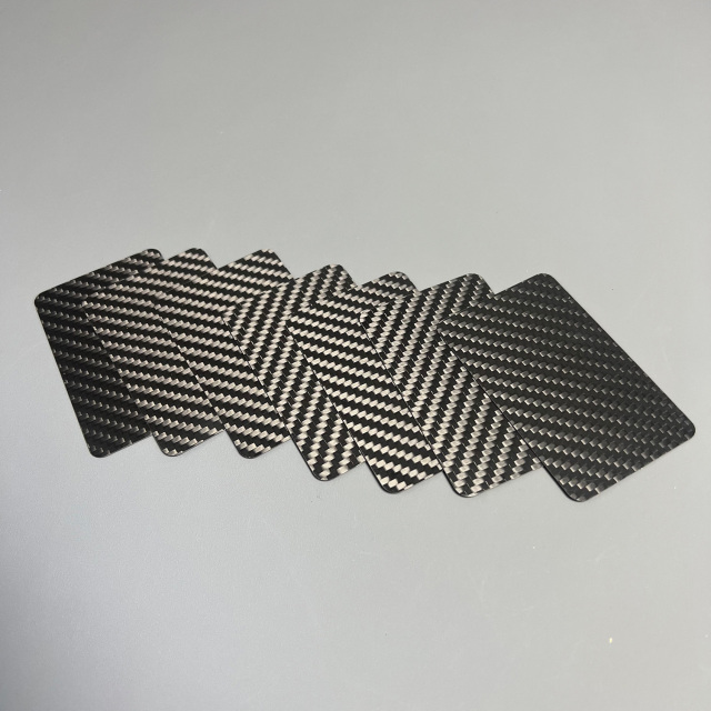 T300 0.4mm 0.6mm 3k carbon twill sheet business carbon card