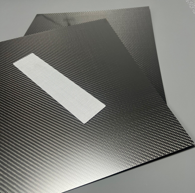 High modulus T300 3mm 8mm white silver fiber carbon sheet 3k carbon fiber sheets