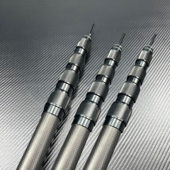 1.8m 2m 3m carbon fiber telescopic pole tube carbon tent pole
