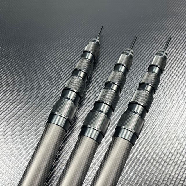 1.8m 2m 3m carbon fiber telescopic pole tube carbon tent pole
