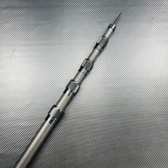 1.8m 2m 3m carbon fiber telescopic pole tube carbon tent pole