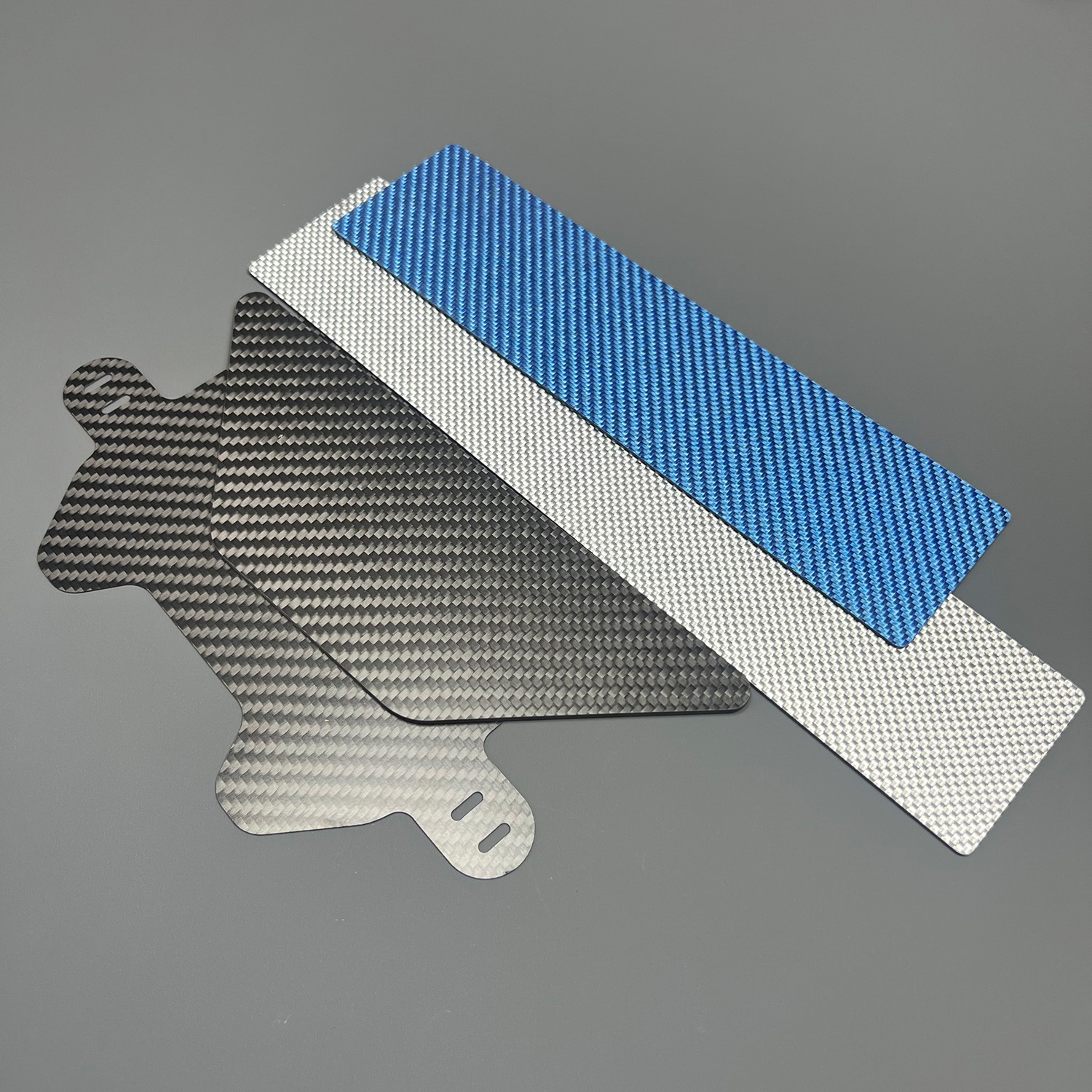 T300 T700 3k 3mm 8mm fiber carbon sheet plate white silver carbon fiber sheets