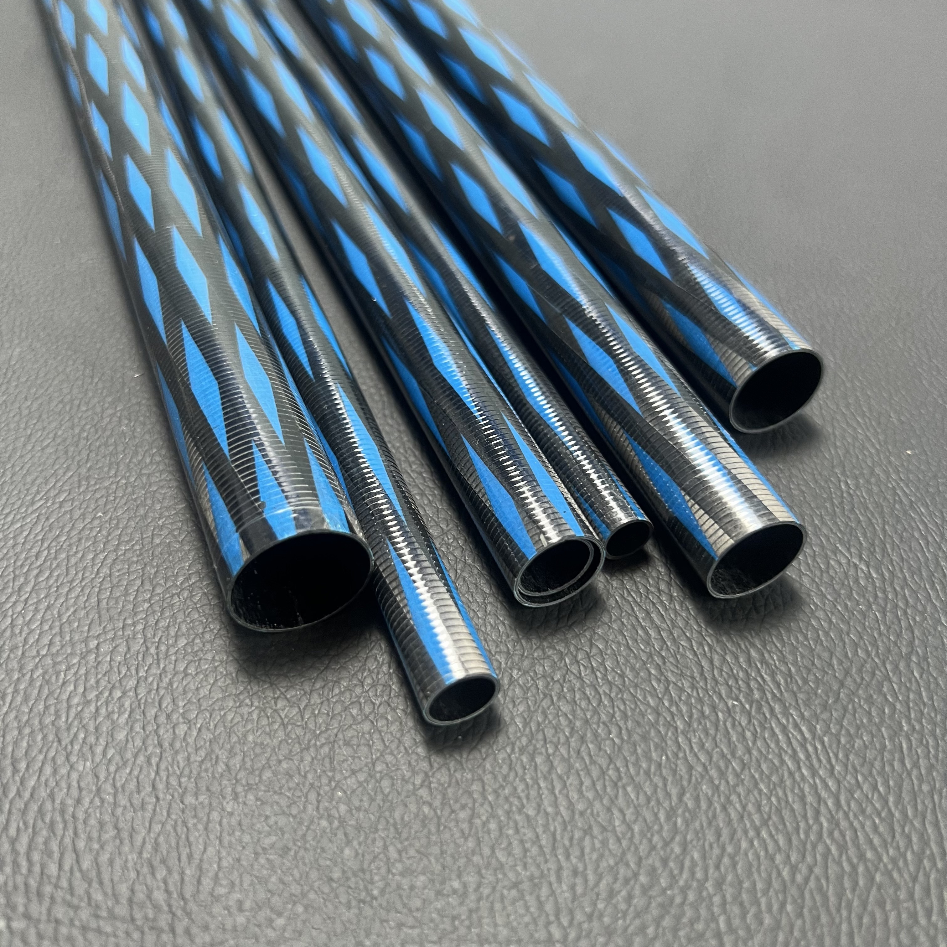 Custom high level diamond colored shiga carbon fiber tube for hookah