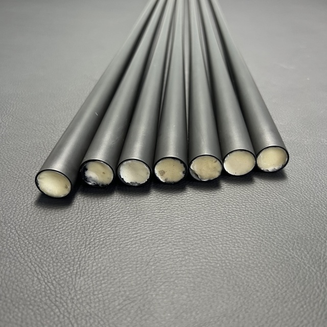 carbon cue shaft blank 10..5mm 11.8mm 12.4mm -filled