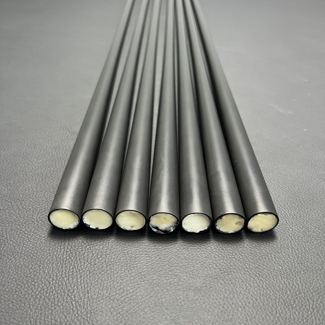 carbon cue shaft blank 10..5mm 11.8mm 12.4mm -filled