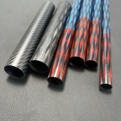 Custom high level diamond colored shiga carbon fiber tube for hookah