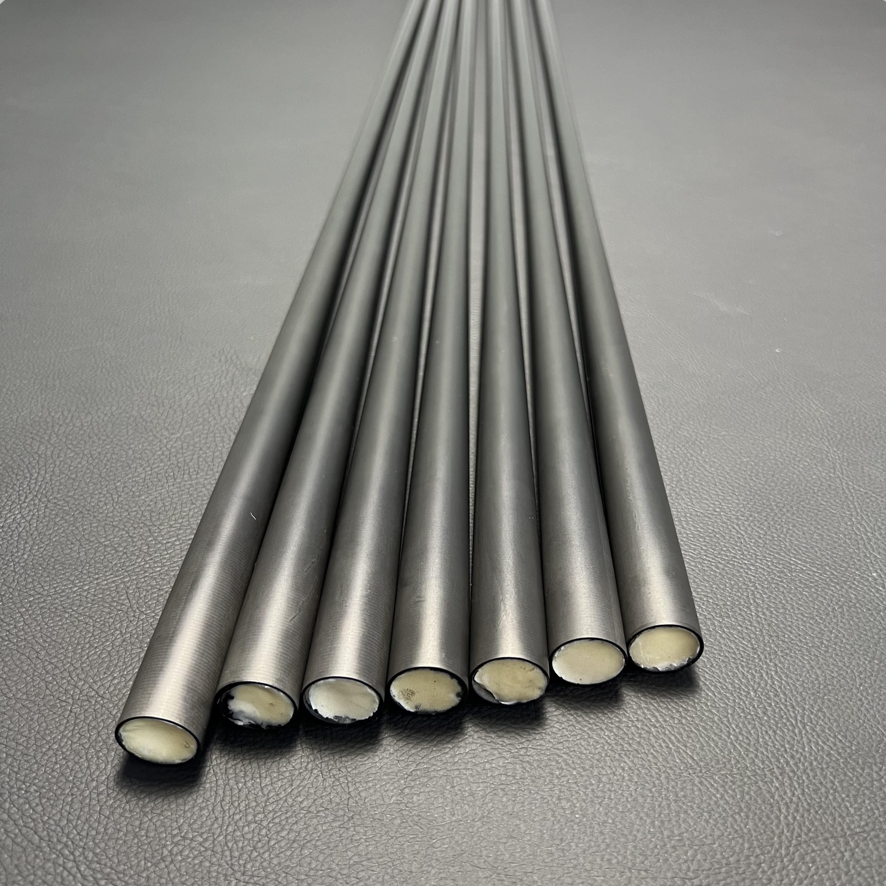 carbon cue shaft blank 10..5mm 11.8mm 12.4mm -filled