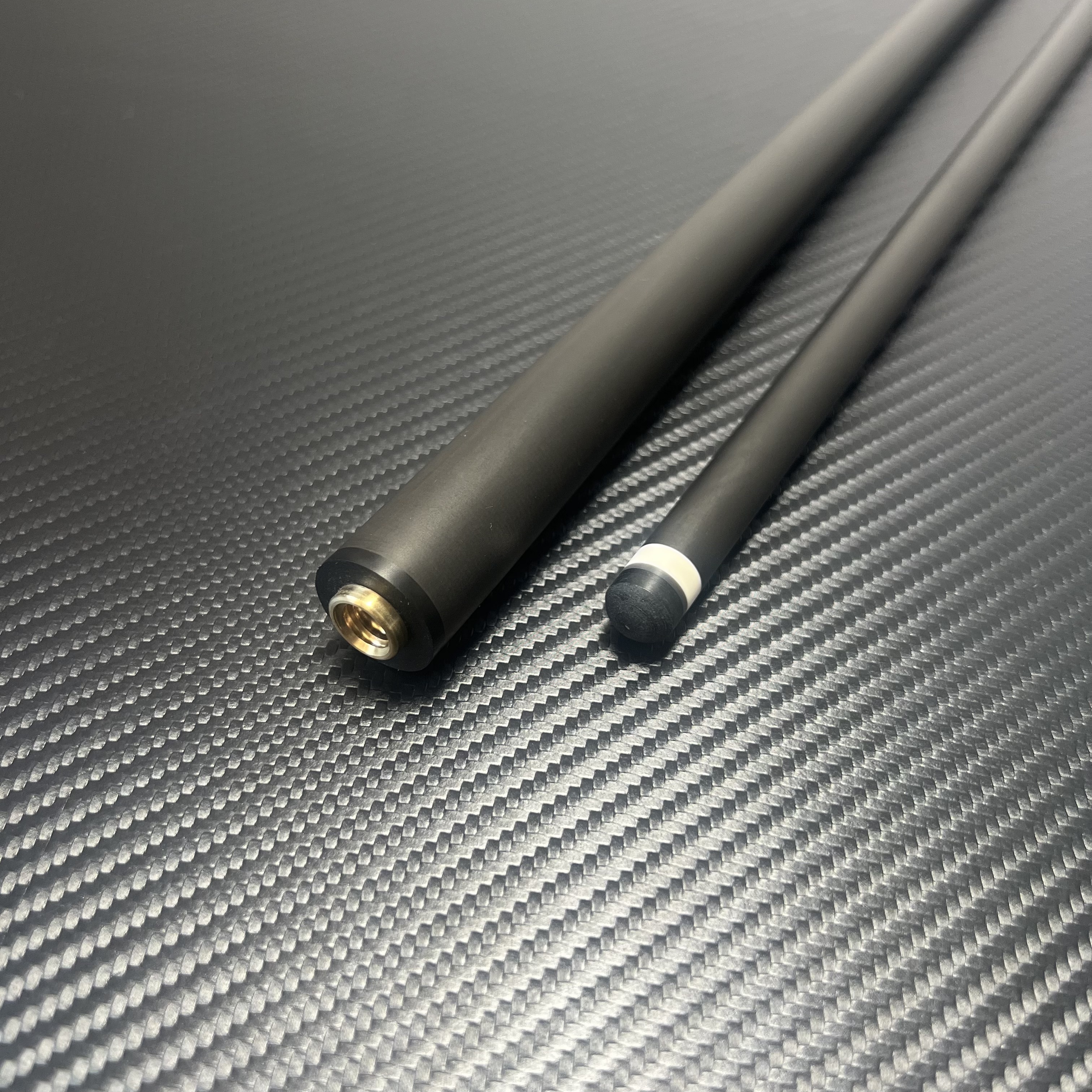12.8 carbon cue shaft low deflection carbon pool cue billiards stick