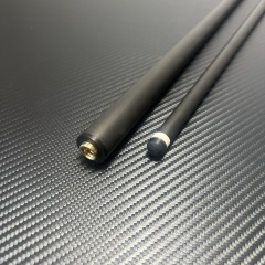 12.8 carbon cue shaft low deflection carbon pool cue billiards stick