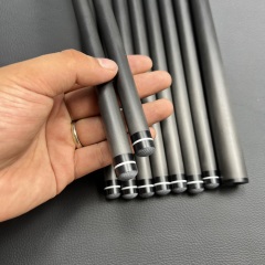 carbon break cue shaft 12.8mm 13mm 13.9mm custom Low deflection carbon pool cue stick
