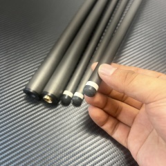 12.8 carbon cue shaft low deflection carbon pool cue billiards stick
