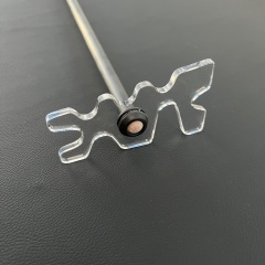 Acrylic pool cue billiars bridge holder