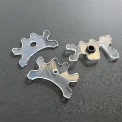 Acrylic pool cue billiars bridge holder