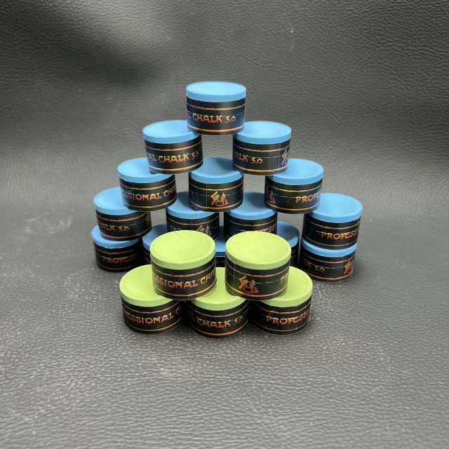 Professional level nice quality billiards pool cue chalks