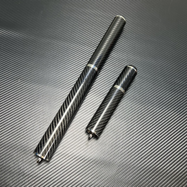 Custom carbon cue extension 2inch 4inch 6inch 8inch predator pin with bumper