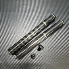 Custom carbon cue extension 2inch 4inch 6inch 8inch predator pin with bumper