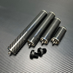 Custom carbon cue extension 2inch 4inch 6inch 8inch predator pin with bumper