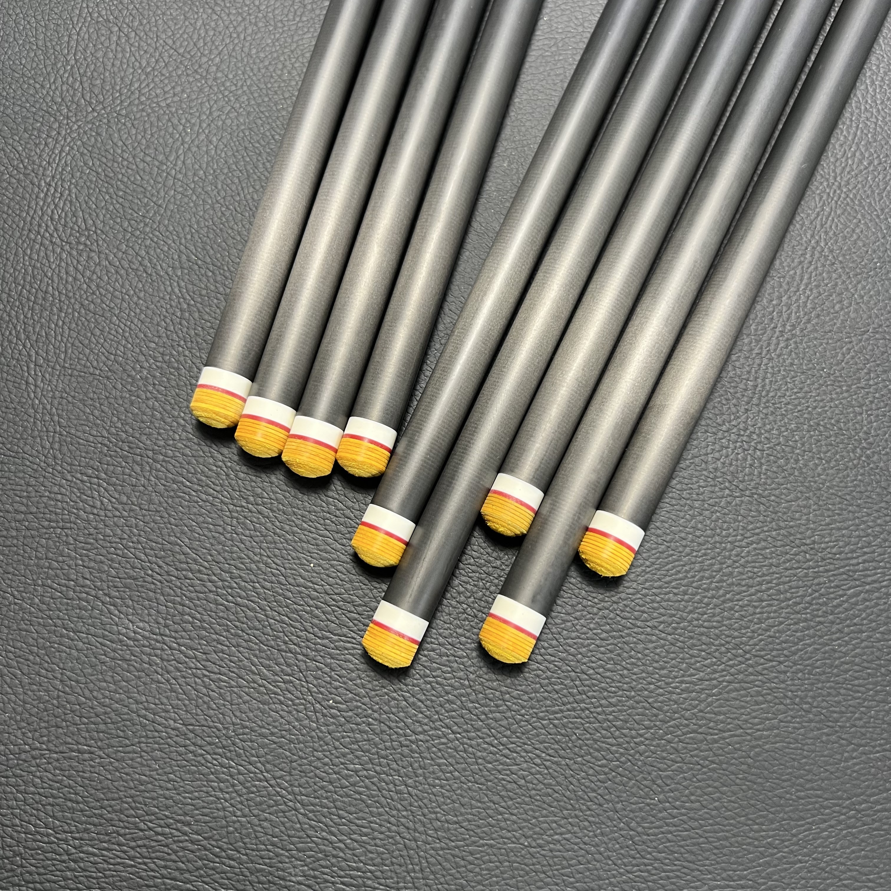 Ultra Low Deflection Good Straightness 11.8 11.5 12,2 12.4 Carbon Fiber Billiards Pool Cue Shaft