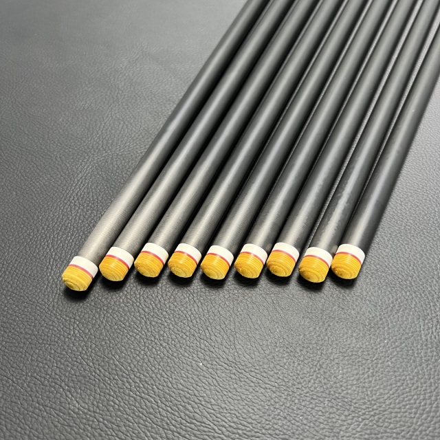 Ultra Low Deflection Good Straightness 11.8 11.5 12,2 12.4 Carbon Fiber Billiards Pool Cue Shaft