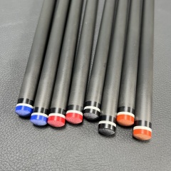 13mm 13.9mm custom Low deflection big power break jump carbon cue shaft